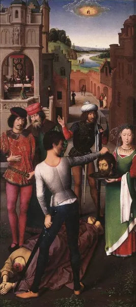 St John Altarpiece Left Wing