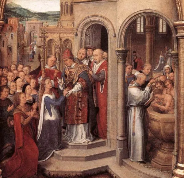St Ursula Shrine: Arrival in Rome Scene 3