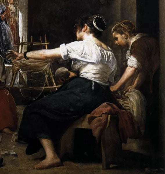 The Fable of Arachne Detail