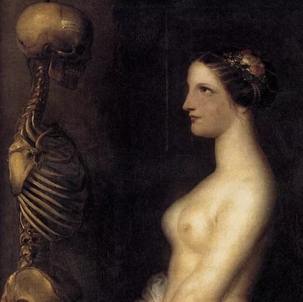 Two Young Girls or the Beautiful Rosine Detail