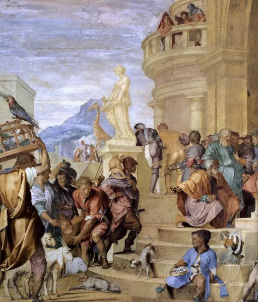 Triumph of Caesar Detail