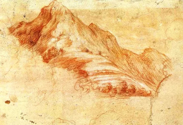 Landscape with Mountains
