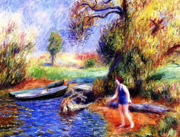 Bather in Blue