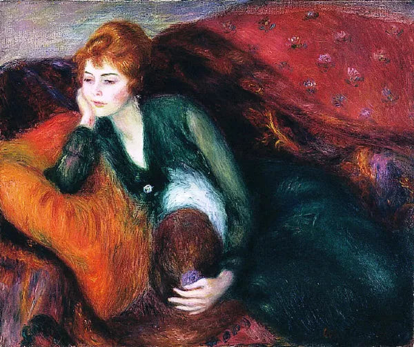 Young Woman in Green