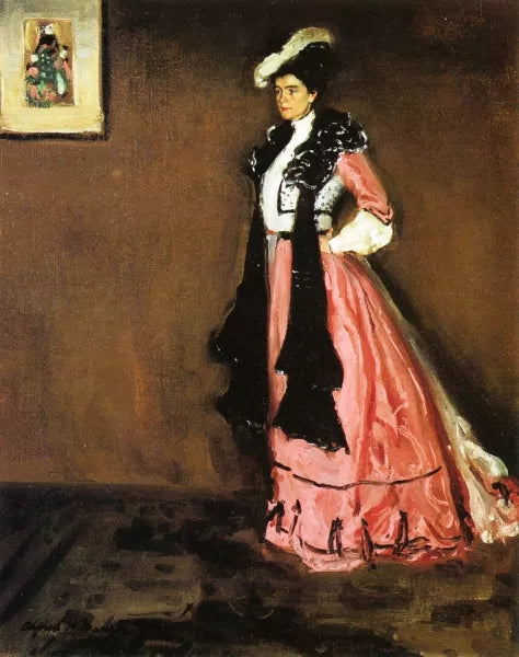 Woman in Pink: Portrait of Roselle Fitzpatrick