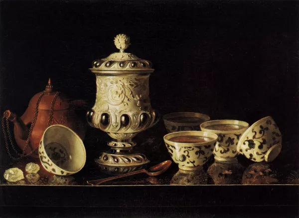Still-Life with Chinese Teabowls