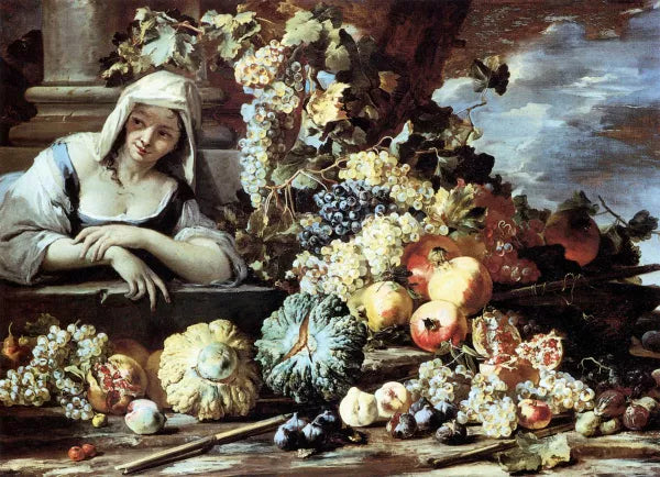 Still-Life with a Female Figure