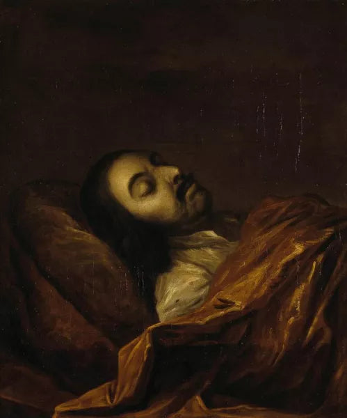 Portrait of Peter the Great on His Death-Bed