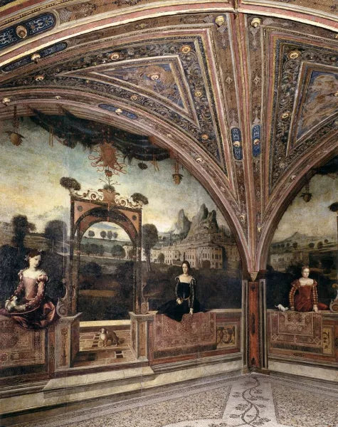 Female Portraits in Front of Landscapes