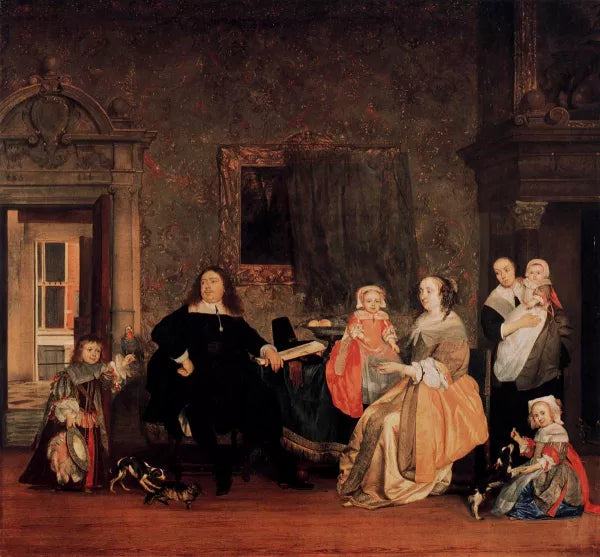 Portrait of Jan Jacobsz. Hinlopen and His Family