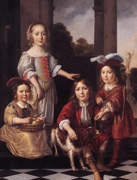 Portrait of Four Children