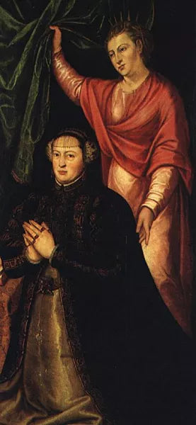 Portrait of Queen Catherine of Austria