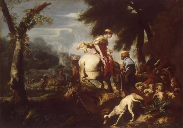 Meeting of Isaac and Rebecca