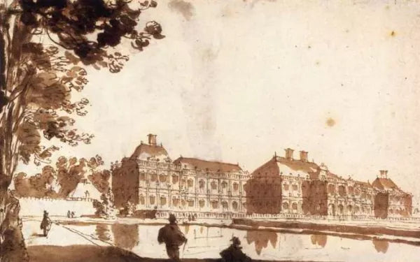 The Huis ter Nieuburch at Rijswijck, Seen from the South-Southwest
