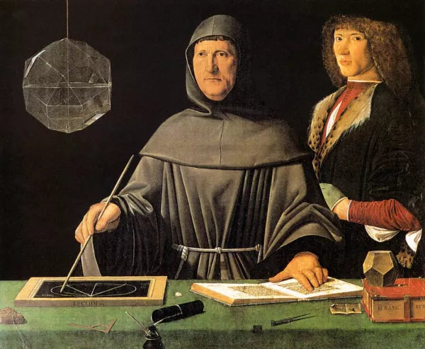 Portrait of Fra Luca Pacioli and an Unknown Young Man