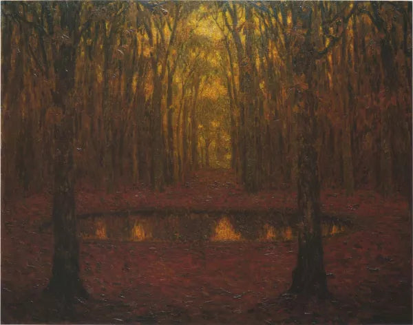 Fountain at Versailles in Autumn