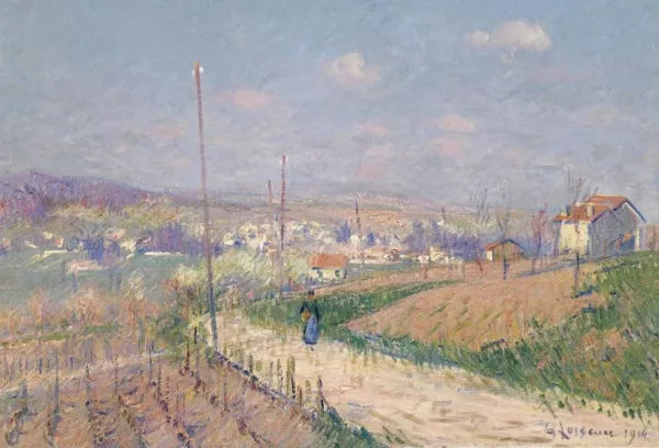 Village in Spring