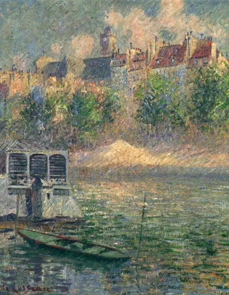 Quay of the Hotel Deville in Paris