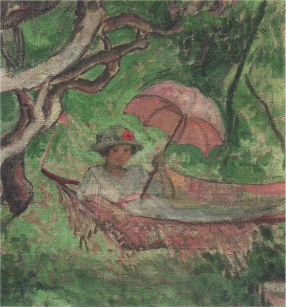 Marthe at the villa in Saint Maxime