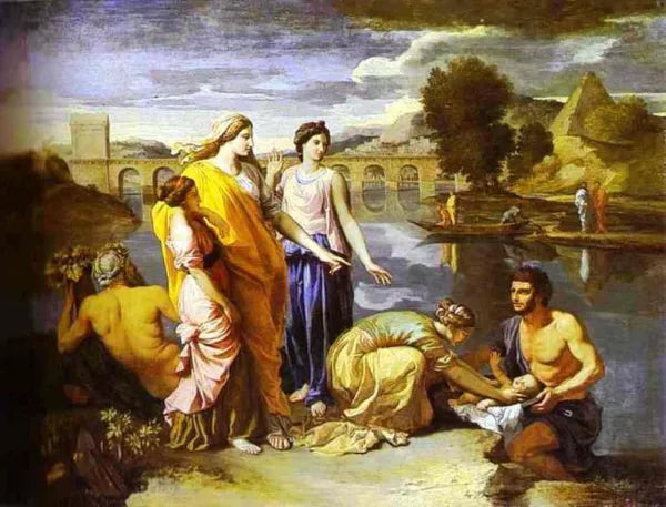 Pharaoh's Daughter Finds Baby Moses