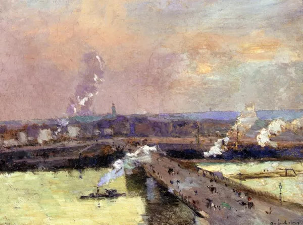 The Pont Boieldieu, Rouen