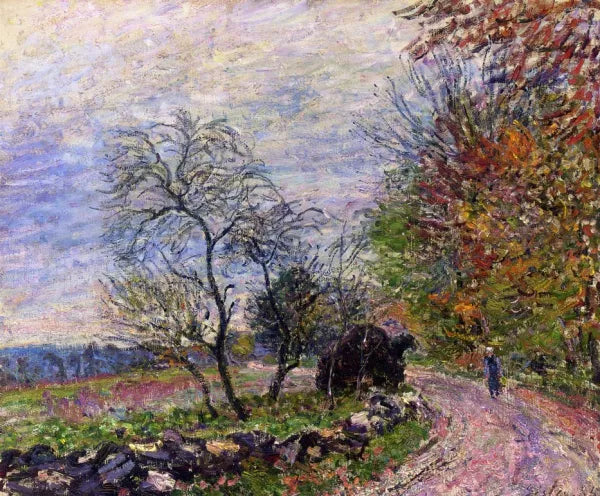 Along the Woods in Autumn