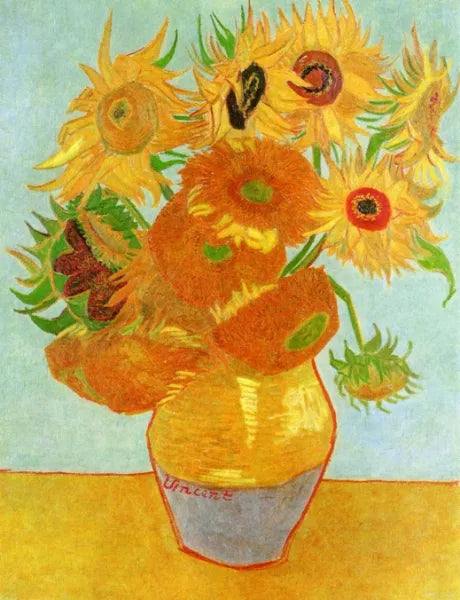 Still Life: Vase with Twelve Sunflowers