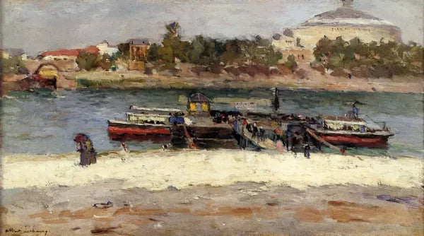 Bateau-Mouche at the Quai St Bernard in Paris