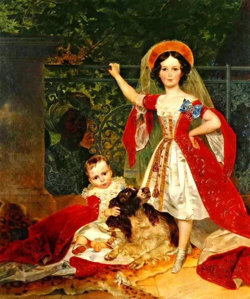 Portrait of Children of Volkonsky