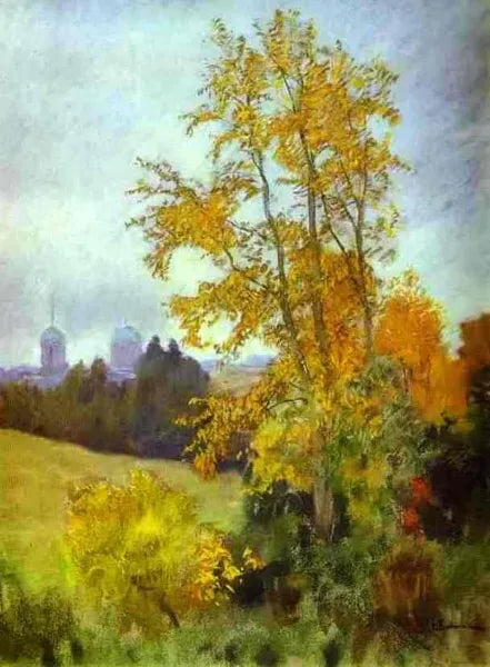Autumn Landscape with a Church