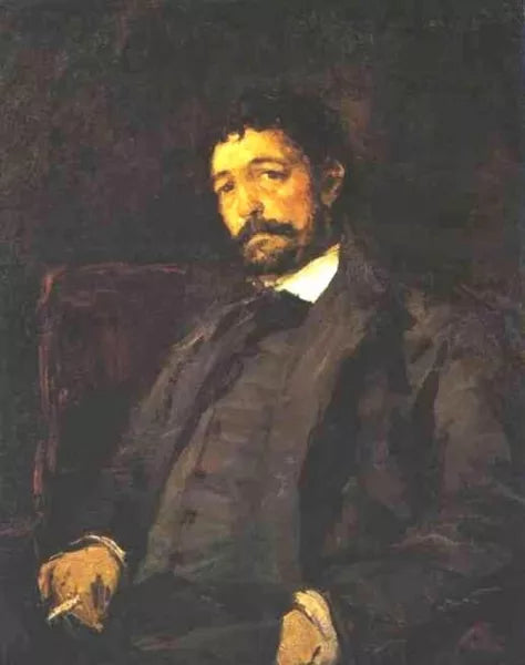 Portrait of Italian Singer Angelo Masini