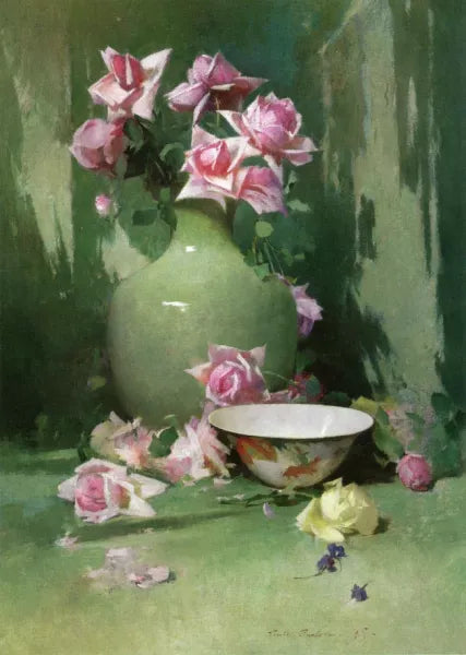 Vase of Roses