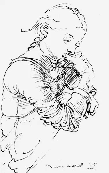 Durers Wife Agnes, nee Frey