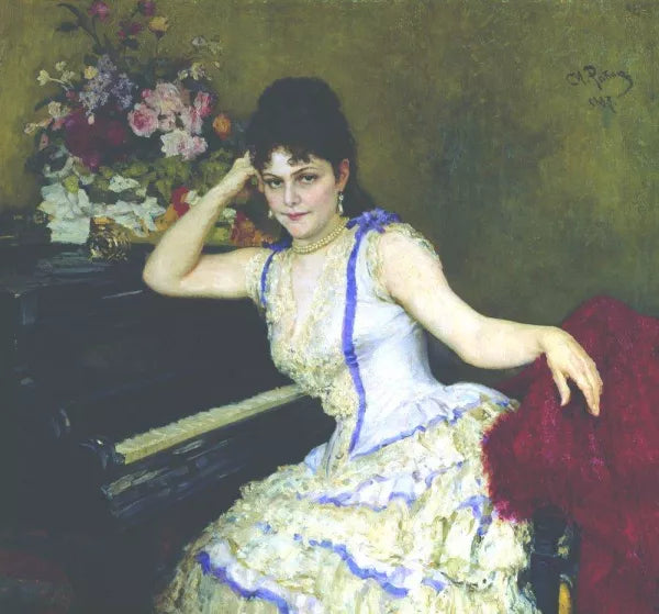 Portrait of Pianist and Professor of Saint-Petersburg Conservatory