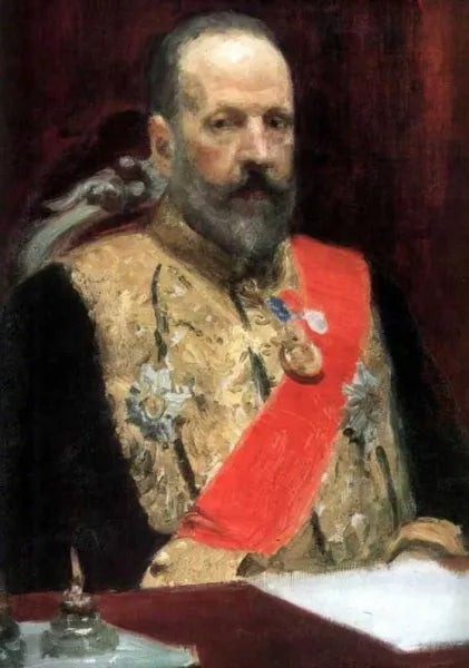 Portrait of Sergey Vitte Study