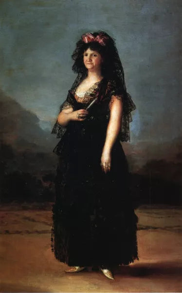 Queen MarIa Luisa Wearing a Mantilla