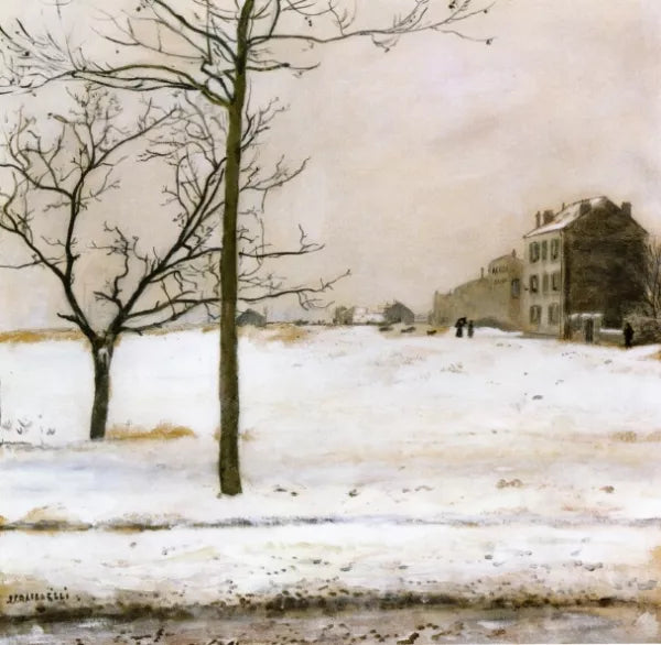 Montmartre Under the Snow