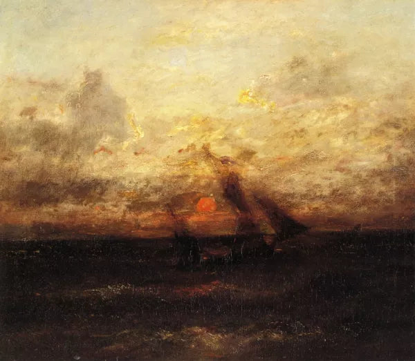 Fishing Boat in Stormy Seas