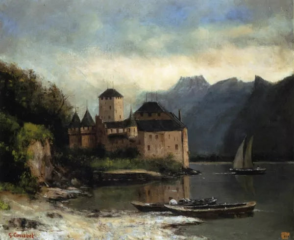 View of the Chateau de Chillon
