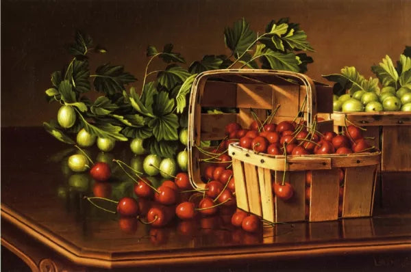 Still Life with Cherries and Gooseberries