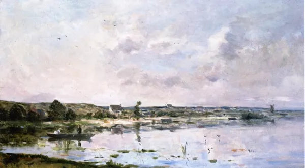 Elegant Lady on the Oise