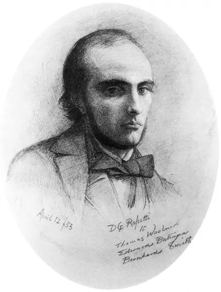 Portrait of William Rossetti also known as Orange