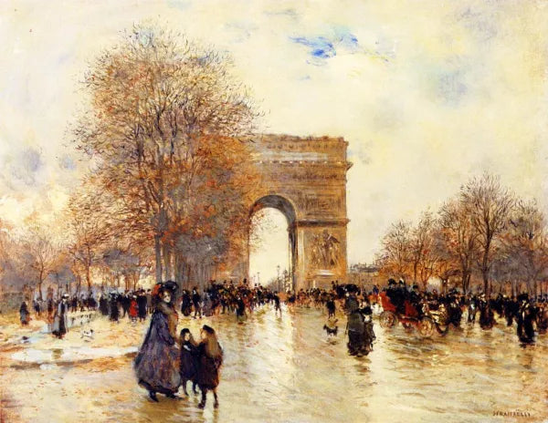 The Arc de Triomphe, Autumn Effect