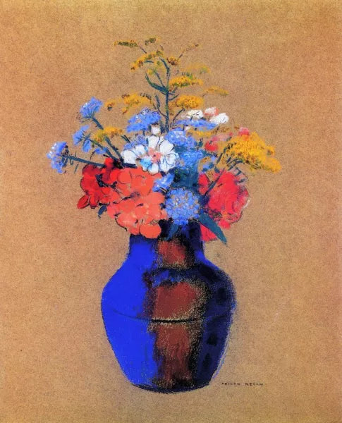 Wild Flowers in a Vase