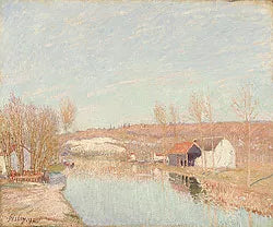 The Loing and the Slopes of Saint-Nicaise, February