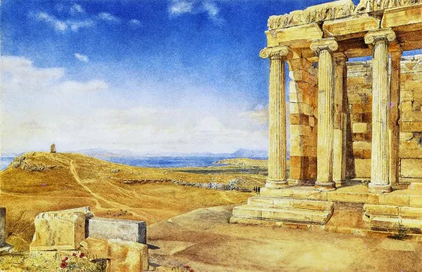 The Temple of Athena Nike on nthe Acropolis