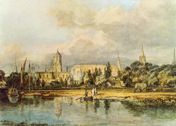 South View of Christ Church, etc., from the Meadows