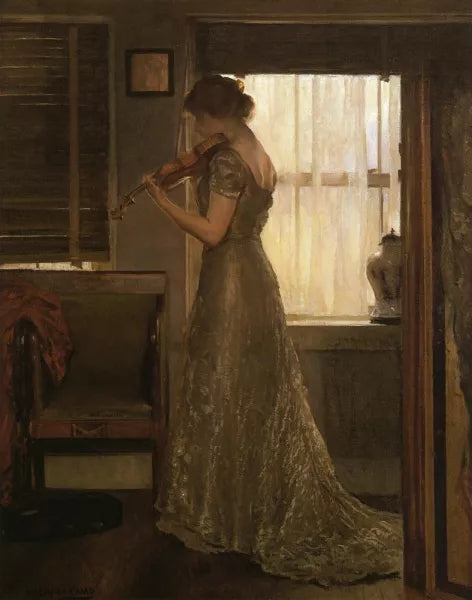 The Violinist also known as The Violin: Girl with a Violin III