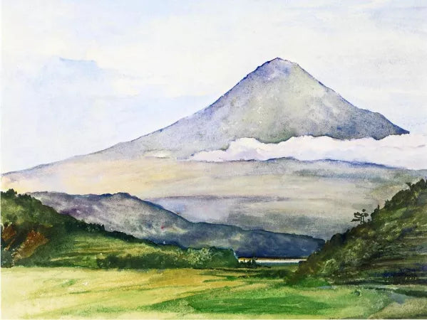 Mountain of Fuji-San from Fuji-Kawa