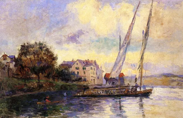 The Banks of Lake Geneva, St. Gingolph